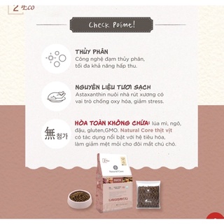 Thức ăn hạt thịt cừu & vịt Natural Core cho chó