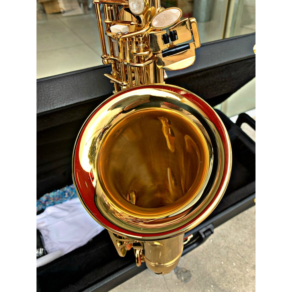 Kèn saxophone alto Selmer mã SA700 2 màu vàng