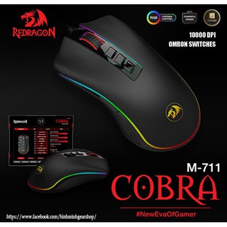 Chuột Gaming Redragon Cobra M711 (RGB)