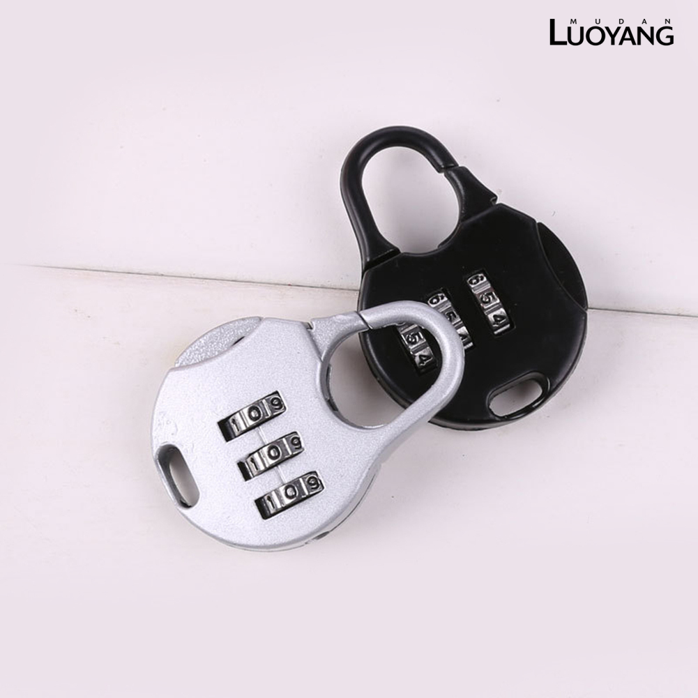 Ổ Khóa Hành Lý Mini Mật Khẩu 3 Chữ Số