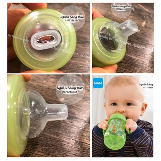 Bình tập uống MAM 220ml núm mềm