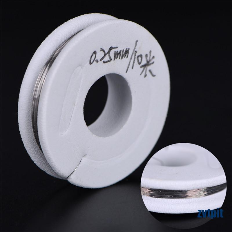 Cuộn Dây Điện Trở Nichrome 0.15~0.25mm 10m AWG Wire SI