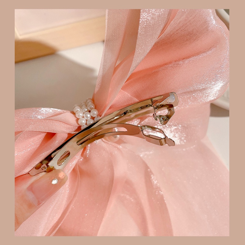 Kẹp Tóc Nơ Cỡ Lớn Mới Cho Nữ