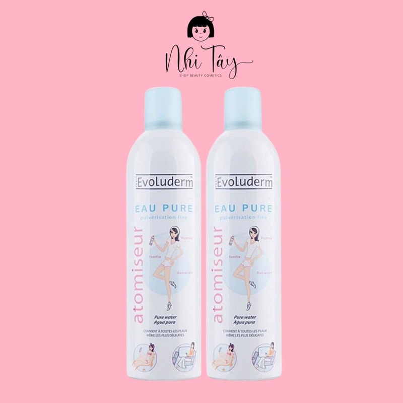 Xịt Khoáng Evoluderm Chính Hãng Có Bill