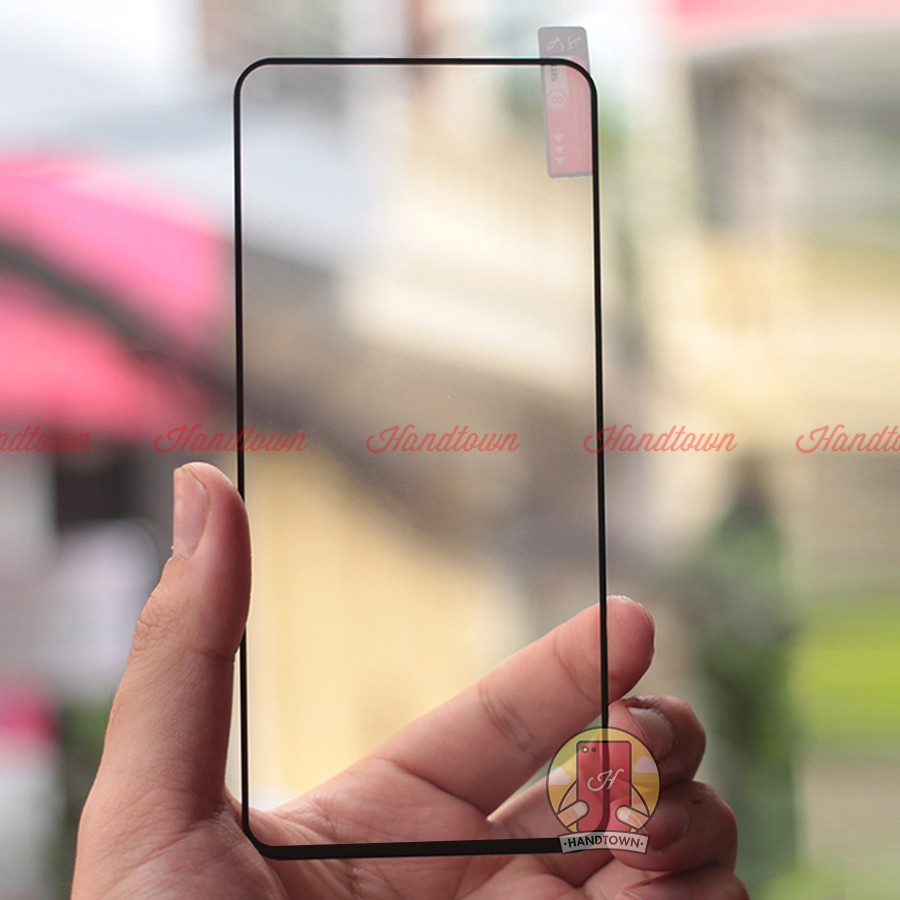 Cường Lực Full Màn Đen Full Keo Dành cho Xiaomi Redmi K30S Không Chấm Li Ti Chống Trầy Xước Va Đập Độ Trong Suốt Cao