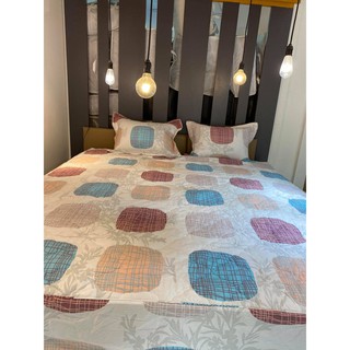 Bộ ga chun trần vỏ gối 160x200 cotton sr18