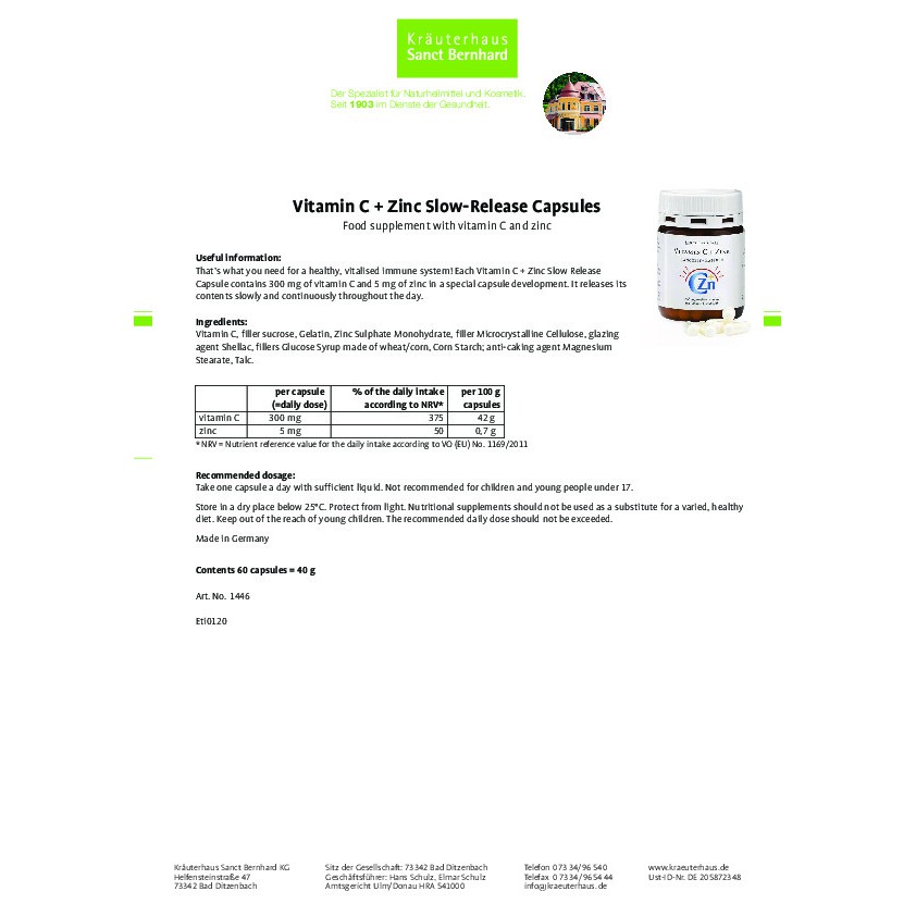 Viên uống Vitamin C và Kẽm - ZinkC   hỗ trợ vô sinh, hiếm muộn