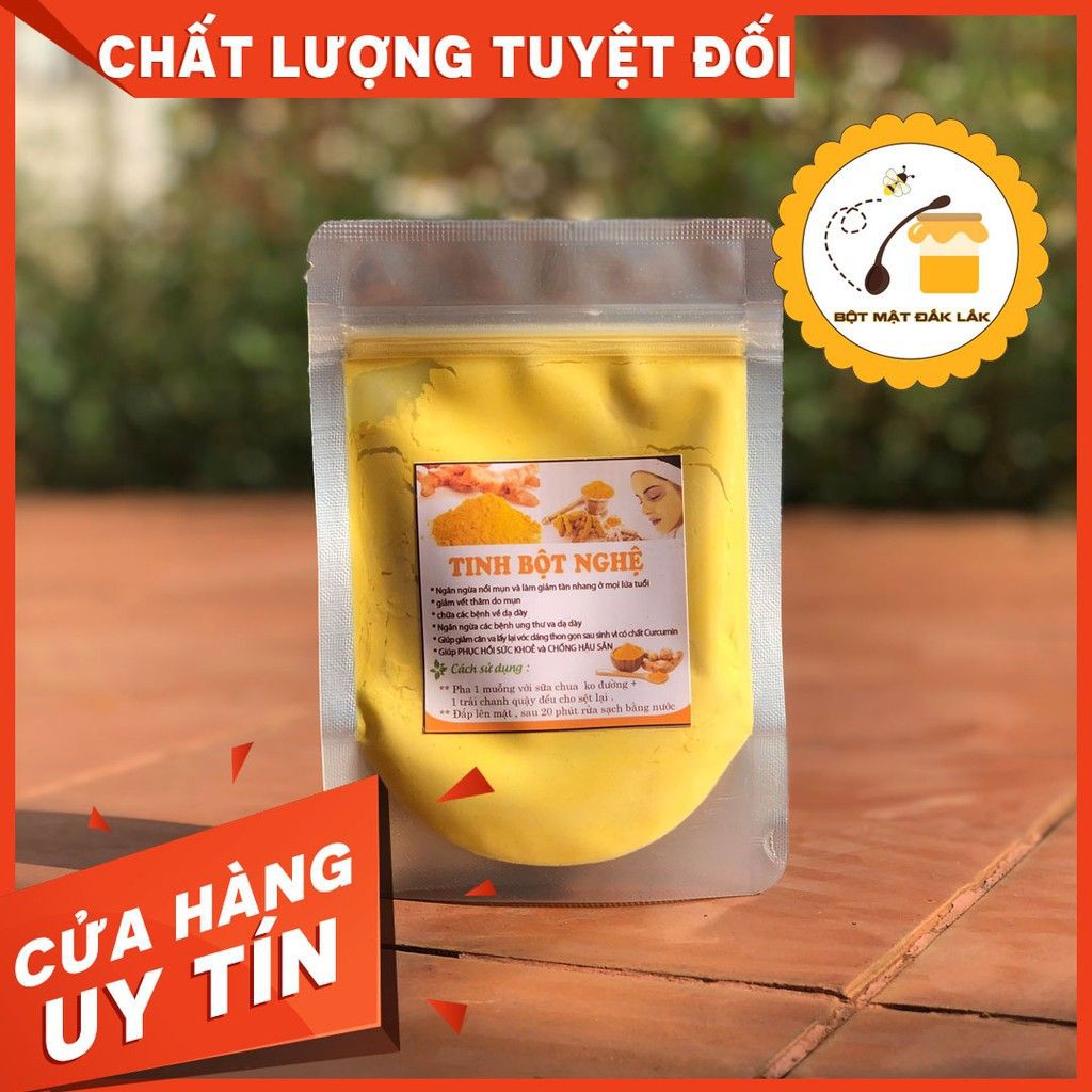 [ONG THÁNG 3] Bột đắp mặt Tinh Bột Nghệ HANDMADE - Bột Thiên Nhiên