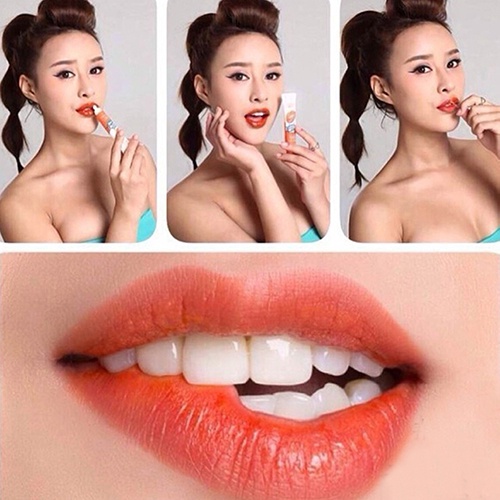 Son Tint Chống Thấm Nước Lâu Trôi Trang Điểm Thời Trang