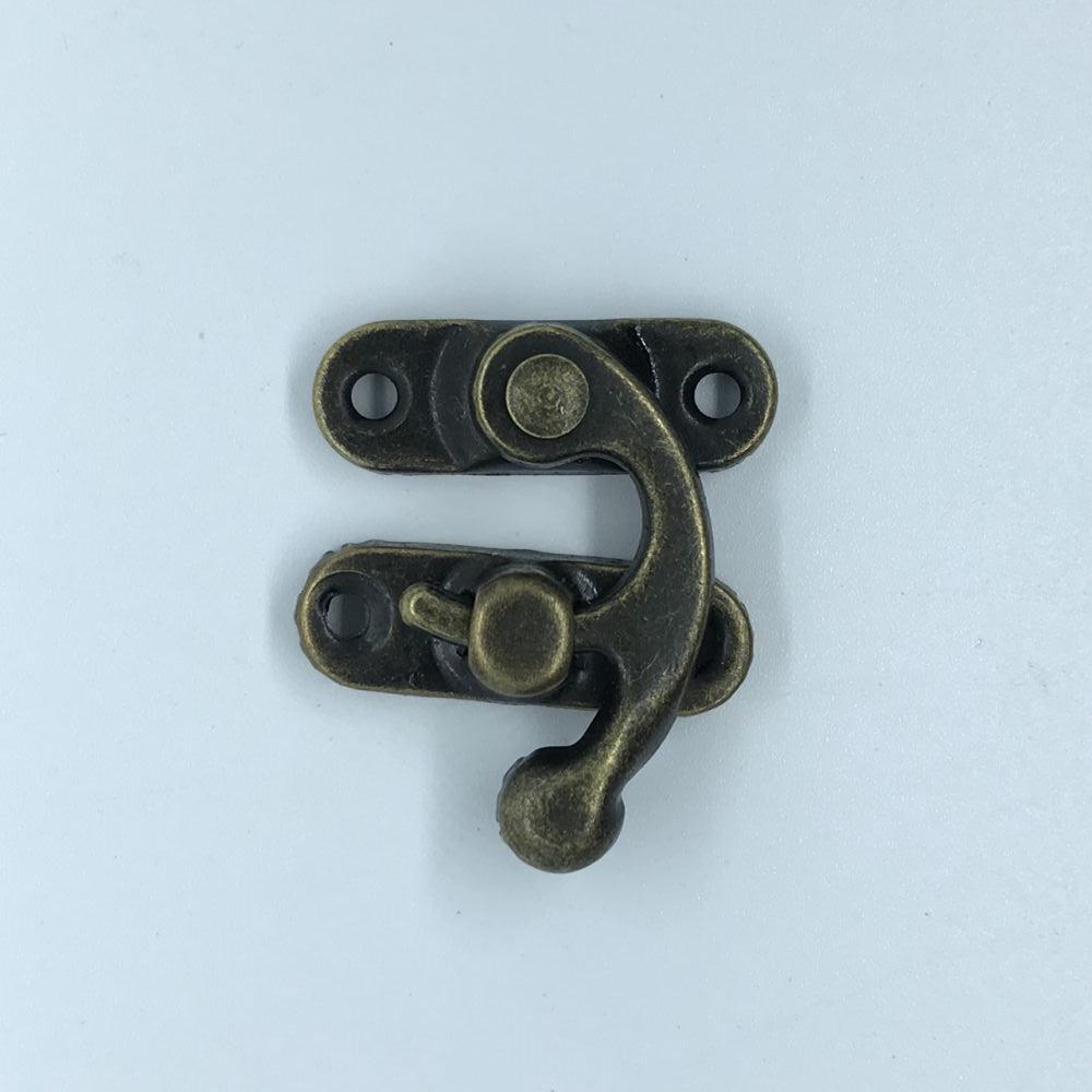 Khóa hộp gỗ kiểu móc 27*32