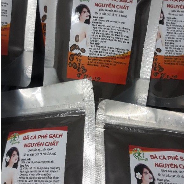 Bã cafe nguyên chất 100g handmade