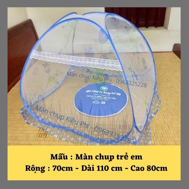 Màn chụp tự bung gấp gọn cao cấp Kiều Phi