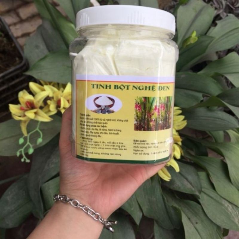 500g tinh bột nghệ đen nguyên chất