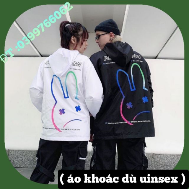 🌈𝗡𝗘𝗪 𝗔𝗥𝗥𝗜𝗩𝗔𝗟💢  áo khoác dù uinsex 📽️ (video+ảnh thật) A104 ( có form rộng XL )