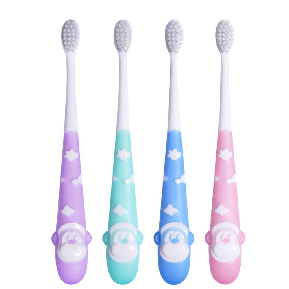 Bàn Chải Đánh Răng AUGUSTINA Cầm Tay Thiết Kế Hình Động Vật Dễ Thương Dành Cho Trẻ