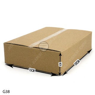 Combo 100 thùng G38 20x15x5 giấy carton gói hàng Everest