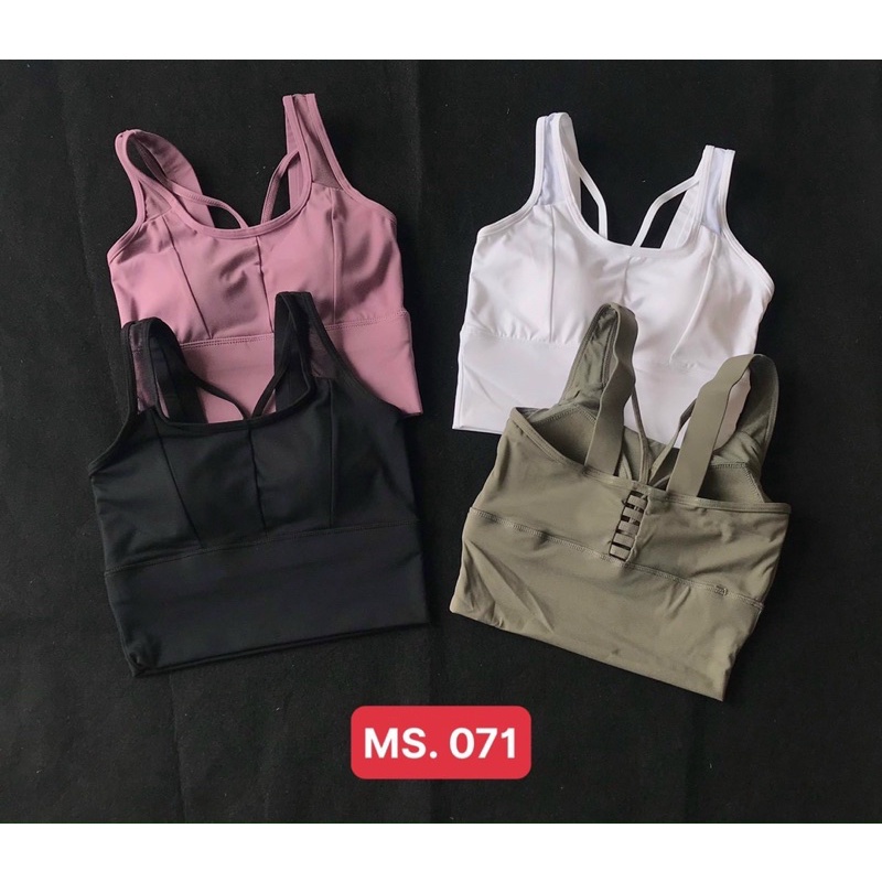 ÁO CROP NỮ DÂY 071 GYM,THỂ THAO,YOGA