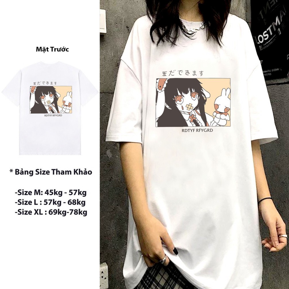 [ ĐỦ SIZE ] ÁO PHÔNG, ÁO THUN TAY LỠ ANIME UNISEX FORM RỘNG OVERSIZE M380