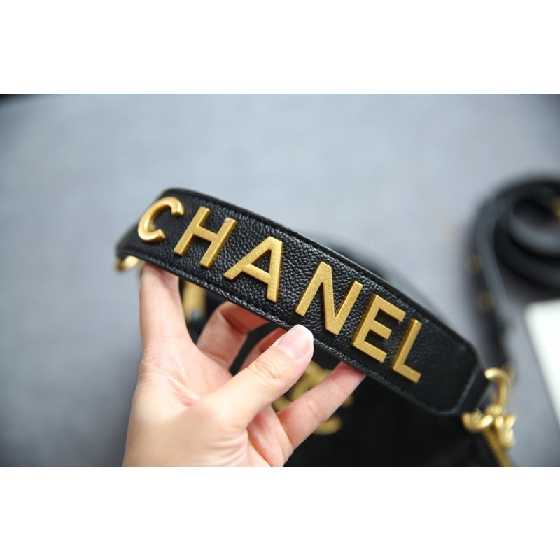 Túi xách nữ Chanel quai logo supper sale fullbox da thật