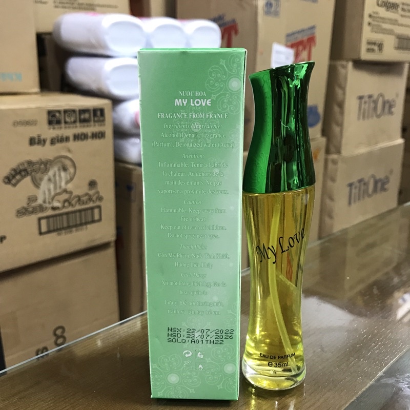 Nước Hoa My Love 35ml XANH LÁ.