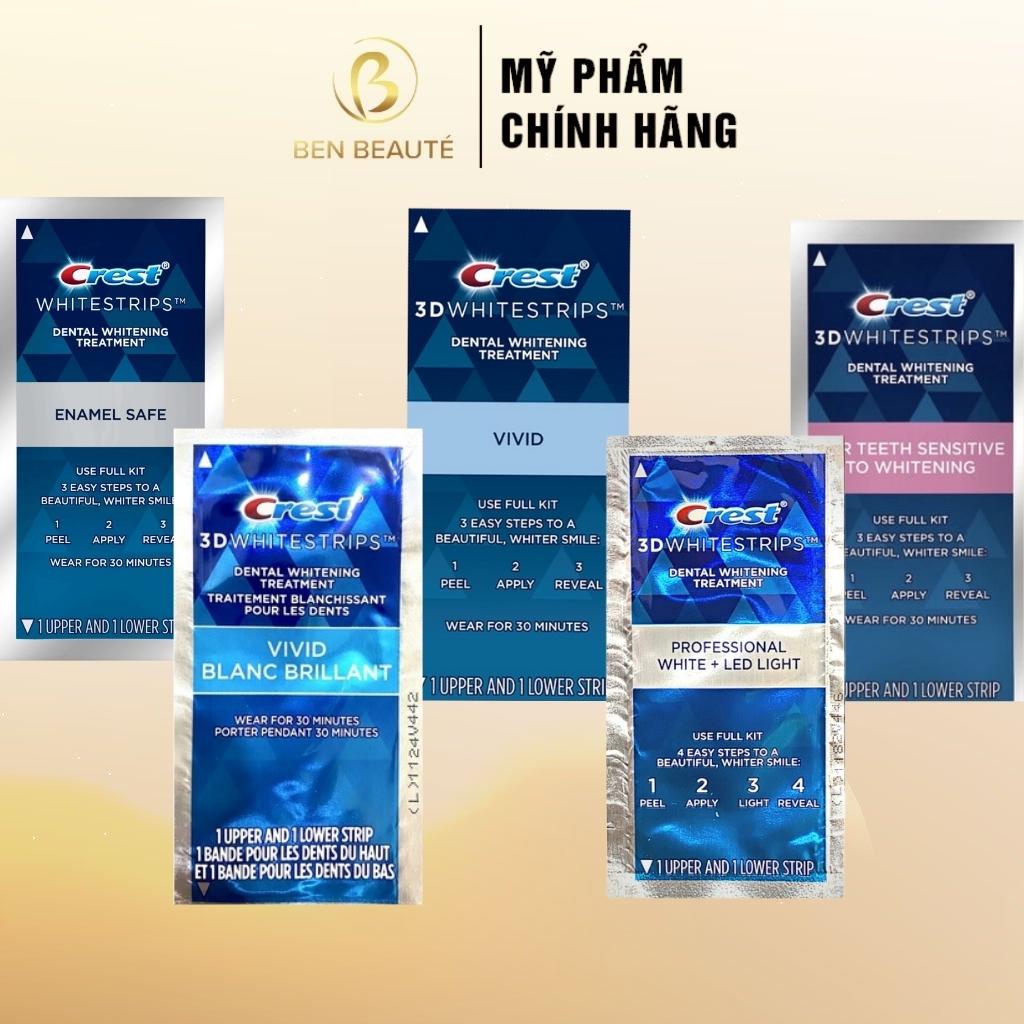 Miếng Dán Trắng Răng Crest 3D Whitestrips [Miếng Lẻ]