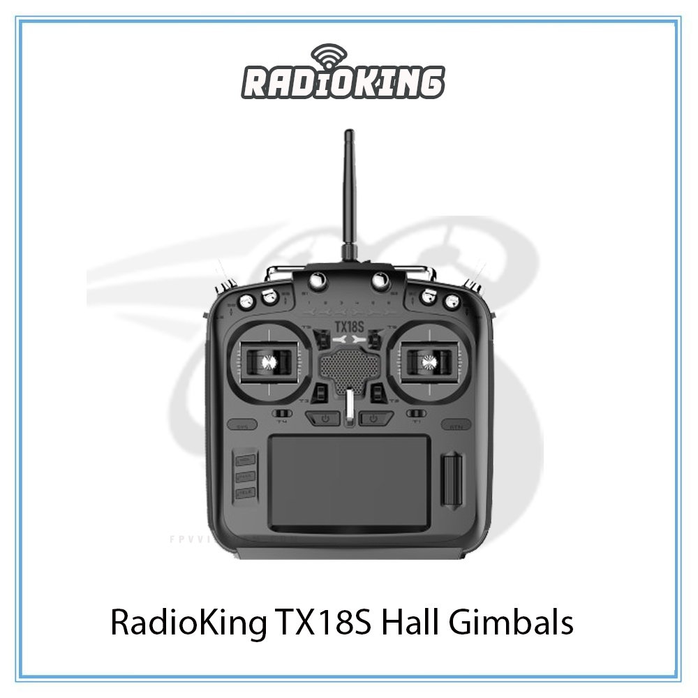 Tay điều khiển RadioKing TX18S Hall Gimbal