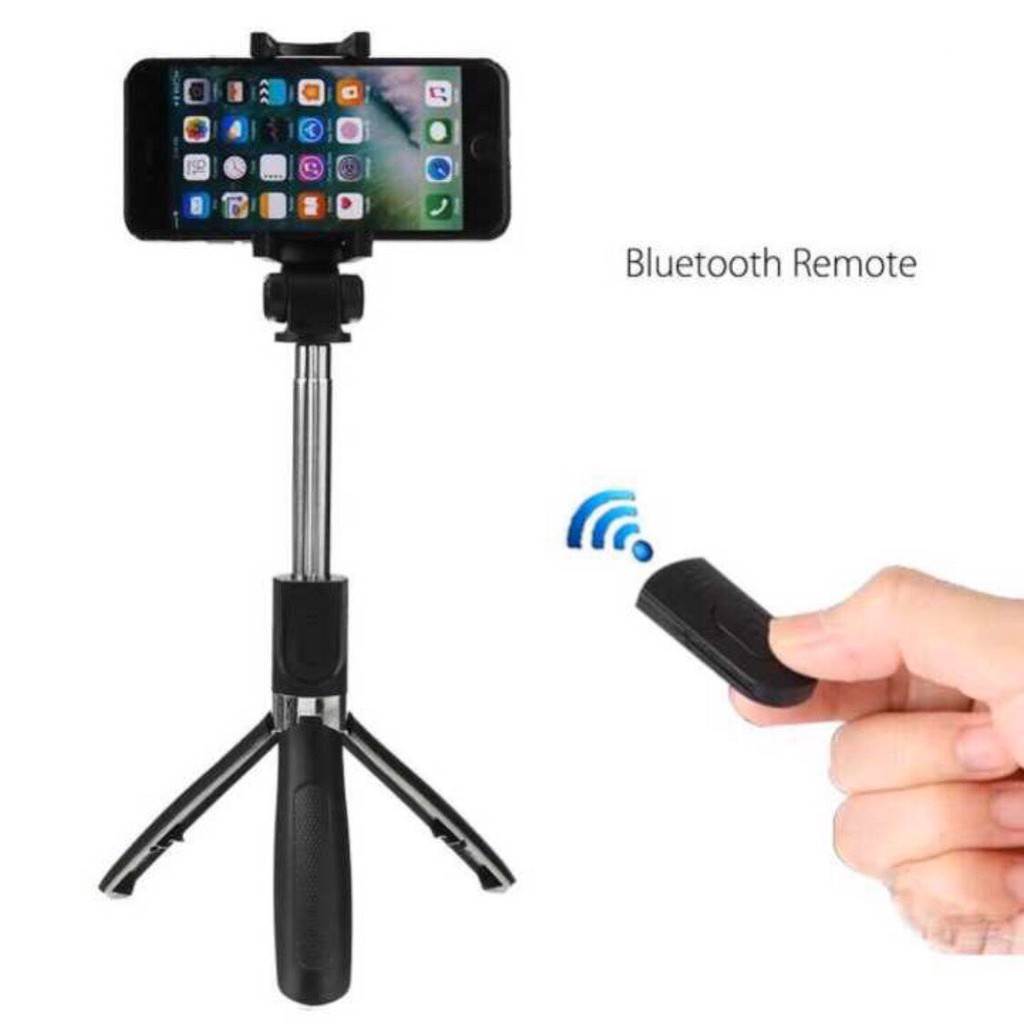 Gậy Tự Sướng Bluetooth Selfie Stick Tripod L01 Có Chân Chụp Ảnh Cao Cấp ,Gậy Chụp Hình Đa Năng Có Giá Đỡ