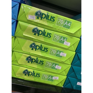 🔹 Thùng 5 Ram giấy A4 IK Plus 70gsm