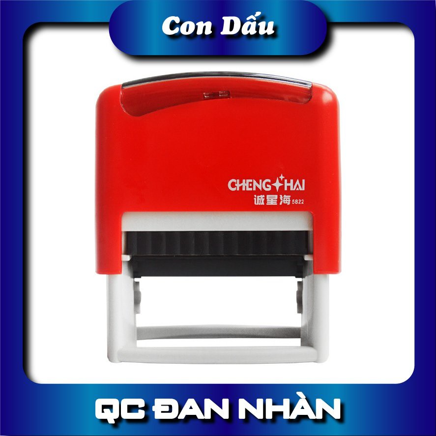 Con dấu đóng mộc KHẮC THEO YÊU CẦU 14x38mm tặng 1 bình mực 10ml cho đơn hàng bất kỳ