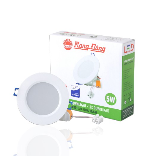 Đèn LED Âm trần Downlight 90/5W D AT06L 90/5W Rạng Đông - Hàng Chính Hãng