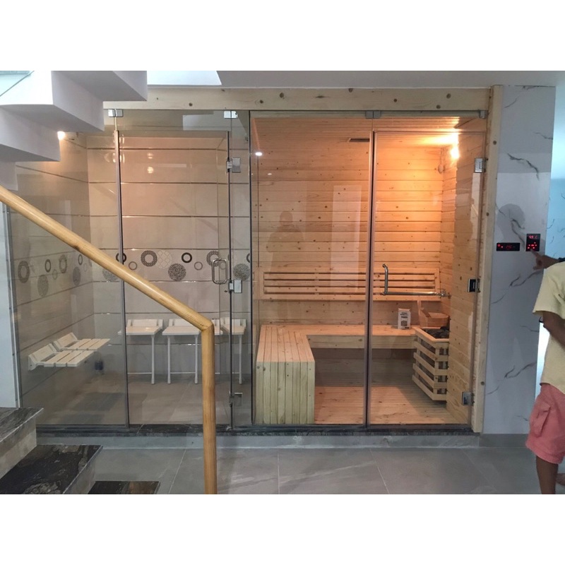 Ghế gắn tường phòng tắm, phòng xông hơi