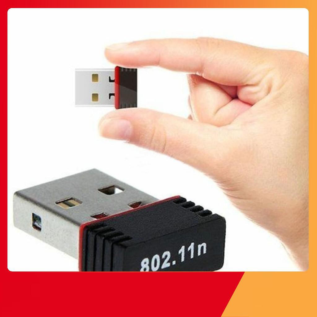 USB Thu Wifi Mini 802.11n 150/300/450Mbps Không Anten