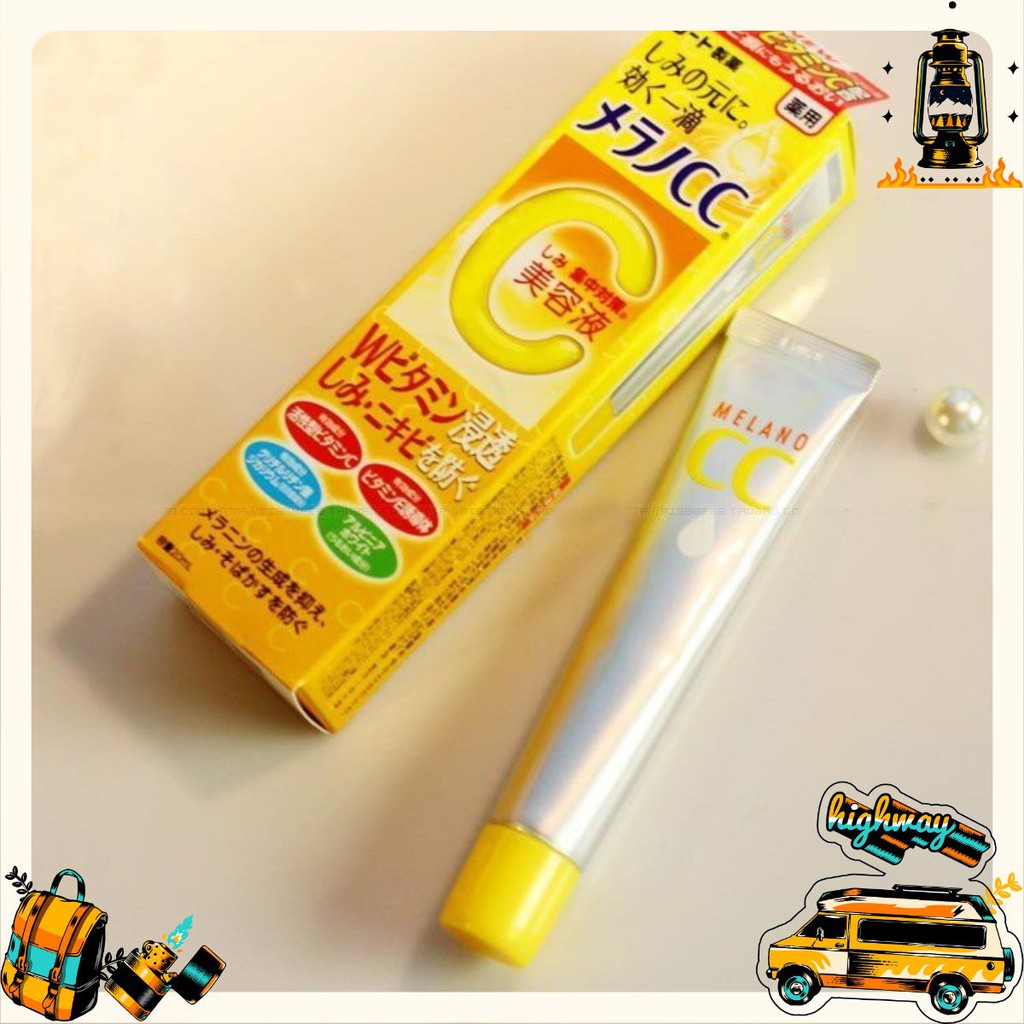 [ĐANG HOT] SERUM VITAMIN C ROHTO MELANO CC HỖ TRỢ GIẢM THÂM MỤN CC MELANO [HOT NHẤT]