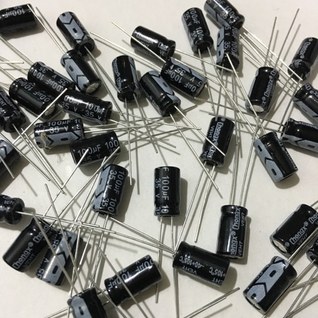 Tụ điện nhôm 35V 100uF