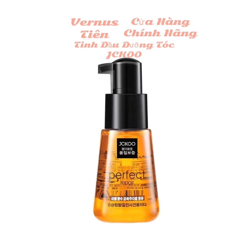 Tinh dầu dưỡng tóc uốn khô xơ, tóc nhuộm JCKOO Perfect giúp giữ tạo nếp tóc mềm mượt, phục hồi hư tổn - NỘI ĐỊA TRUNG