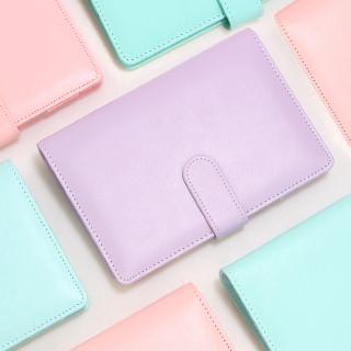 Bìa da sổ tay khổ A5 A6 nhiều màu xinh xắn