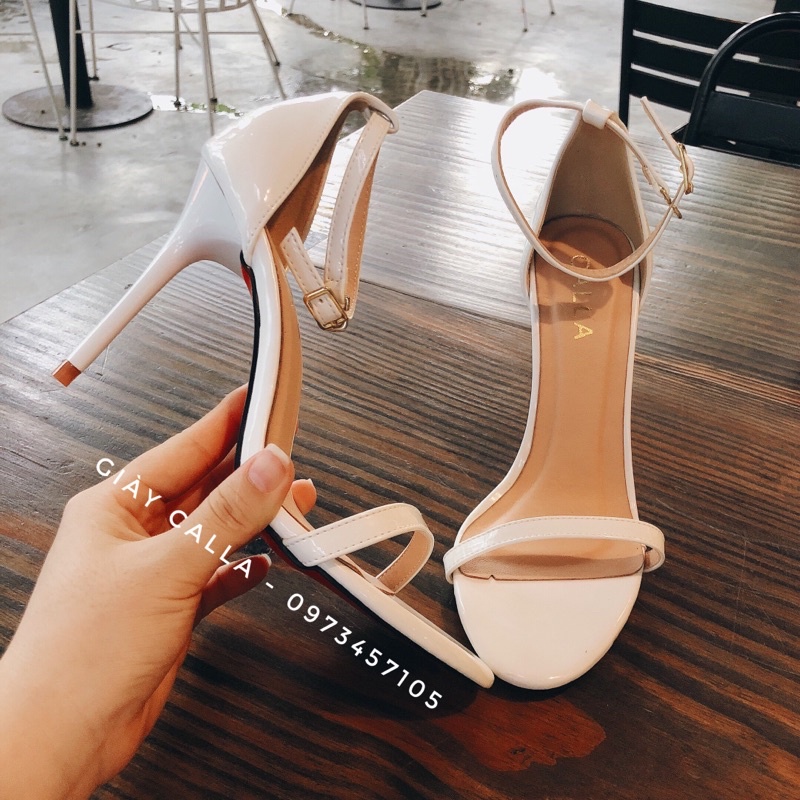 sandal dây mảnh cao 7-9cm