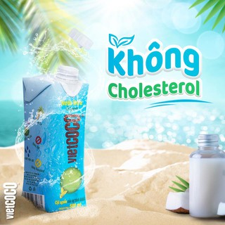 1 Thùng (12 Hộp ) - Nước Dừa ORGANIC Vietcoco 500 ml