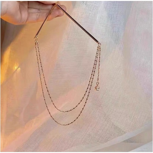 GETNOIVAS Kẹp Tóc Tua Rua Đính Ngọc Trai Phong Cách Hán Phục Cổ Điển