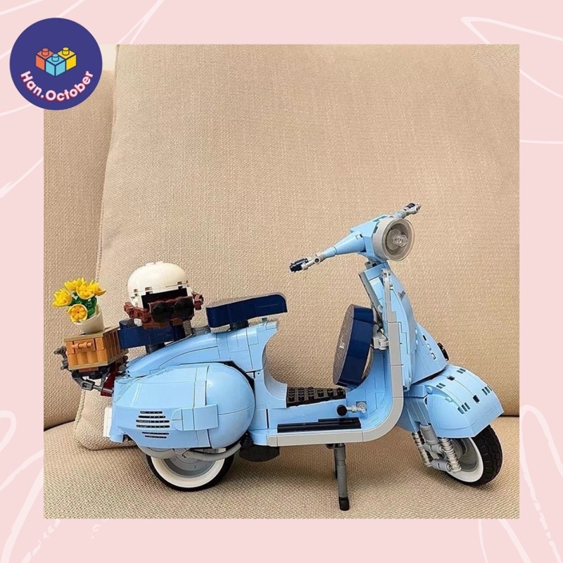 [CÓ SẴN] MÔ HÌNH VESPA BLUE 125