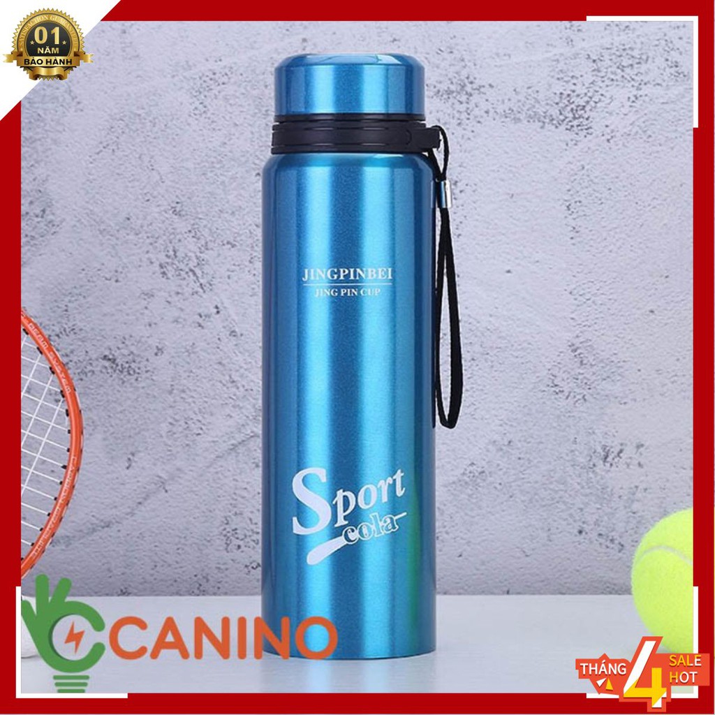 Bình Giữ Nhiệt Nóng Lạnh Đa Năng Chai Giữ Nhiệt Hợp Kim Không Gỉ Sport Cola Canino Cao Cấp