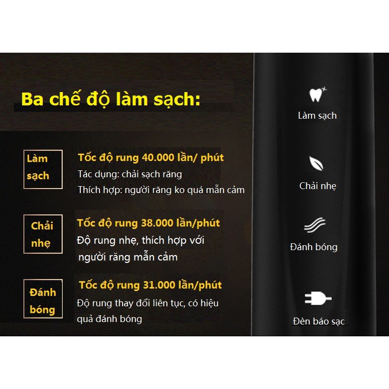 Bàn chải điện SEAGO SG-899