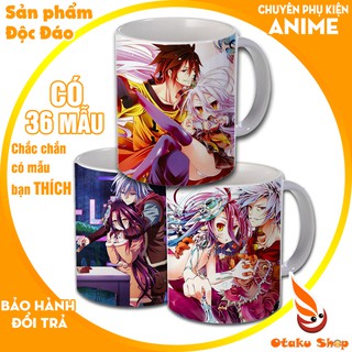 {24 Mẫu} Ly sứ in hình Anime No Game No Life Cốc uống nước đẹp làm quà tặng đặc biệt giá trị và ý nghĩa