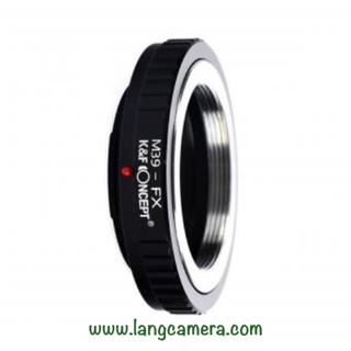Ngàm chuyển M39-FX hiệu K&F Concept (sử dụng lens M39, LTM trên máy Fujifilm)