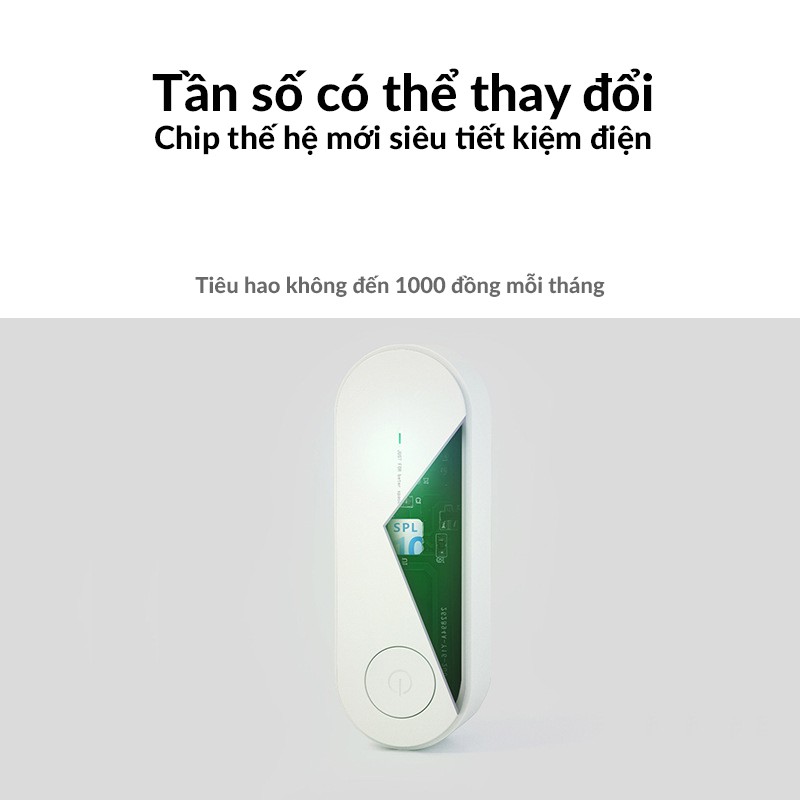 Máy đuổi muỗi sóng siêu âm - Bản mới nhất 2021