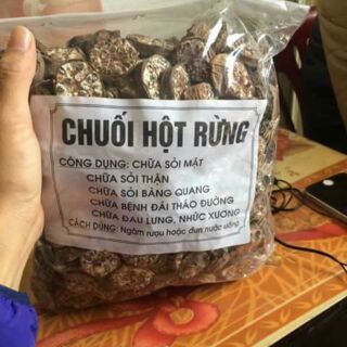 Chuối hột cắt lát phơi khô