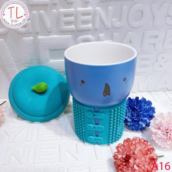 Cốc sứ - Ly sứ hình kem quế dễ thương - Cốc sứ hình dạng ngộ nghĩnh