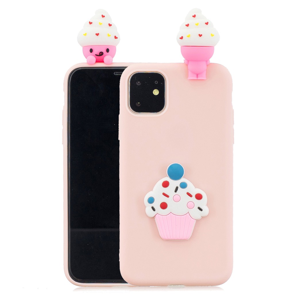 Ốp lưng điện thoại bằng TPU mềm hình hoạt hình dành cho Apple iphone 11/ 11 Pro/11 Pro Max | BigBuy360 - bigbuy360.vn