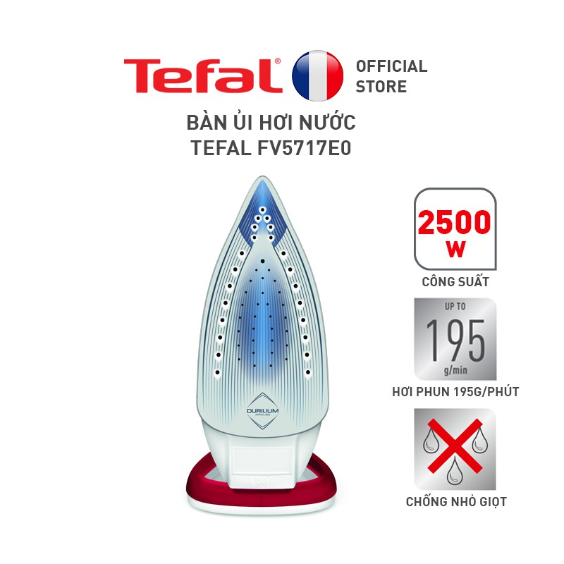 Bàn ủi hơi nước Tefal FV5717E0 ✅ Bảo Hành Chính Hãng 02 Năm