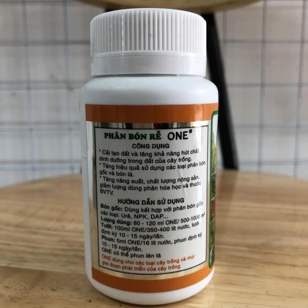 Phân bón rễ cao cấp ONE 100ml cho các loại hoa và cây cảnh